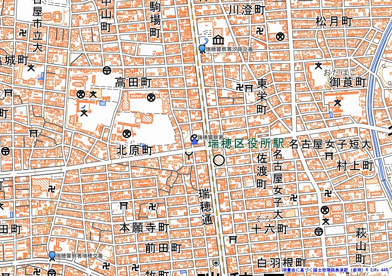 警察署・交番・駐在所の所在地