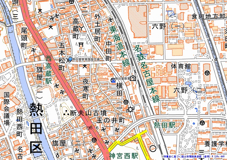 警察署・交番・駐在所の所在地