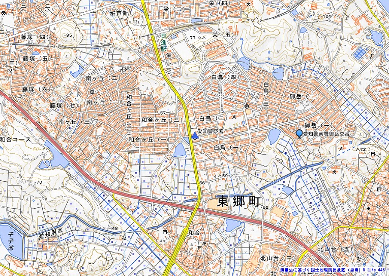 警察署・交番・駐在所の所在地
