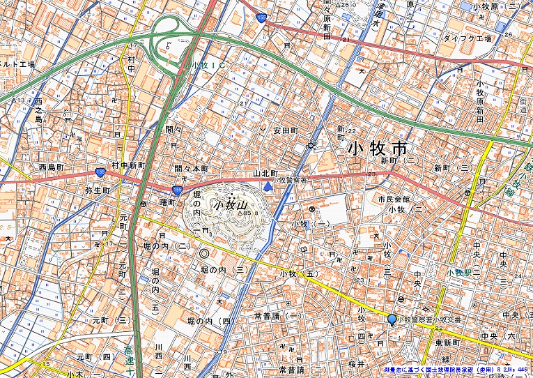 警察署・交番・駐在所の所在地