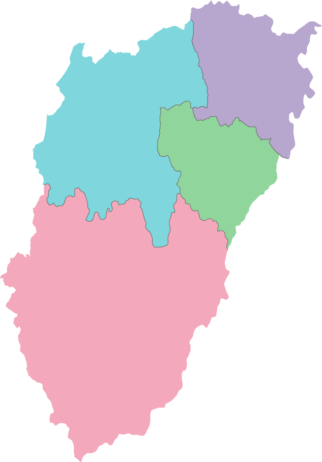 奥三河の地図の画像