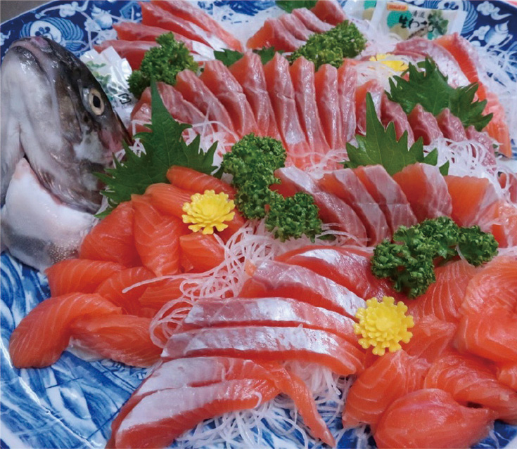 絹姫サーモンのお作りの写真