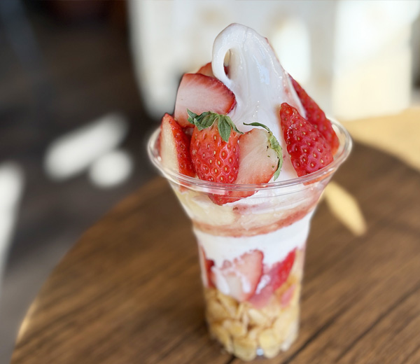 ハニーチーズトーストの写真