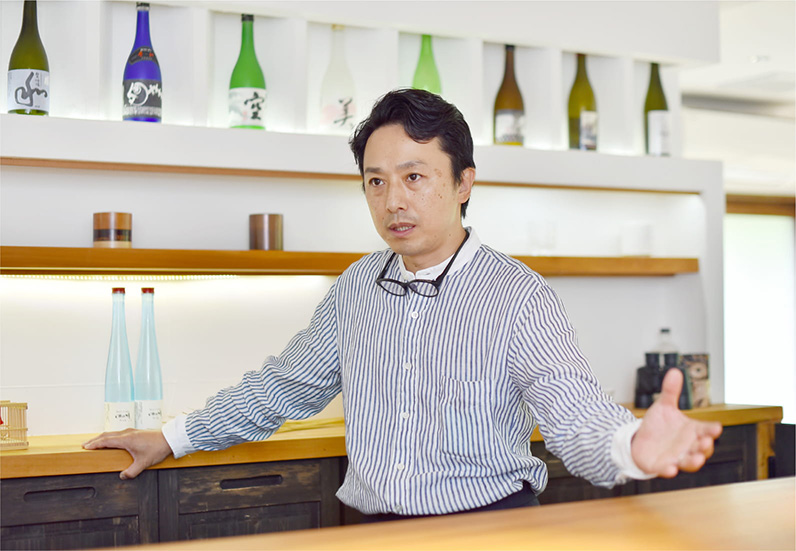 おもてなしの様子を写した写真