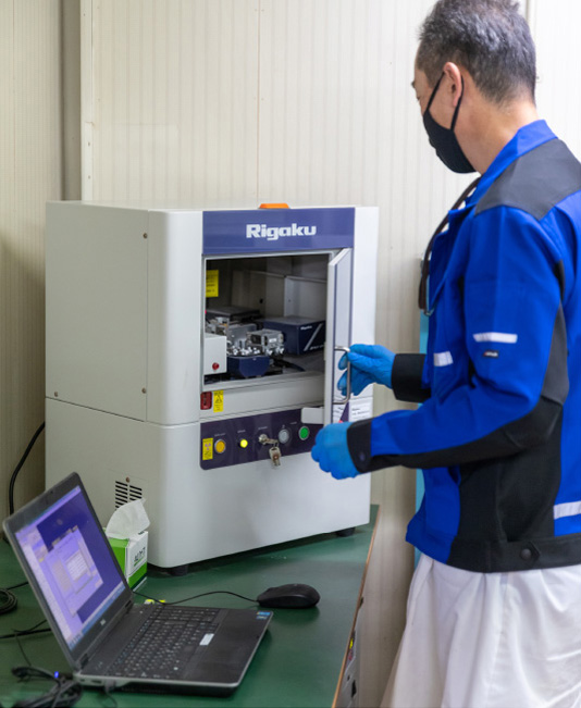 採掘現場の写真