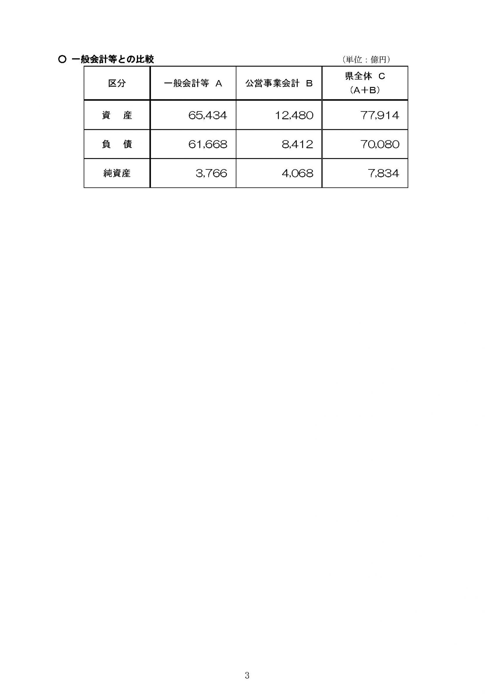 ウェブブック - 2021年度愛知県の県全体財務書類及び連結財務書類の概要 5ページ目