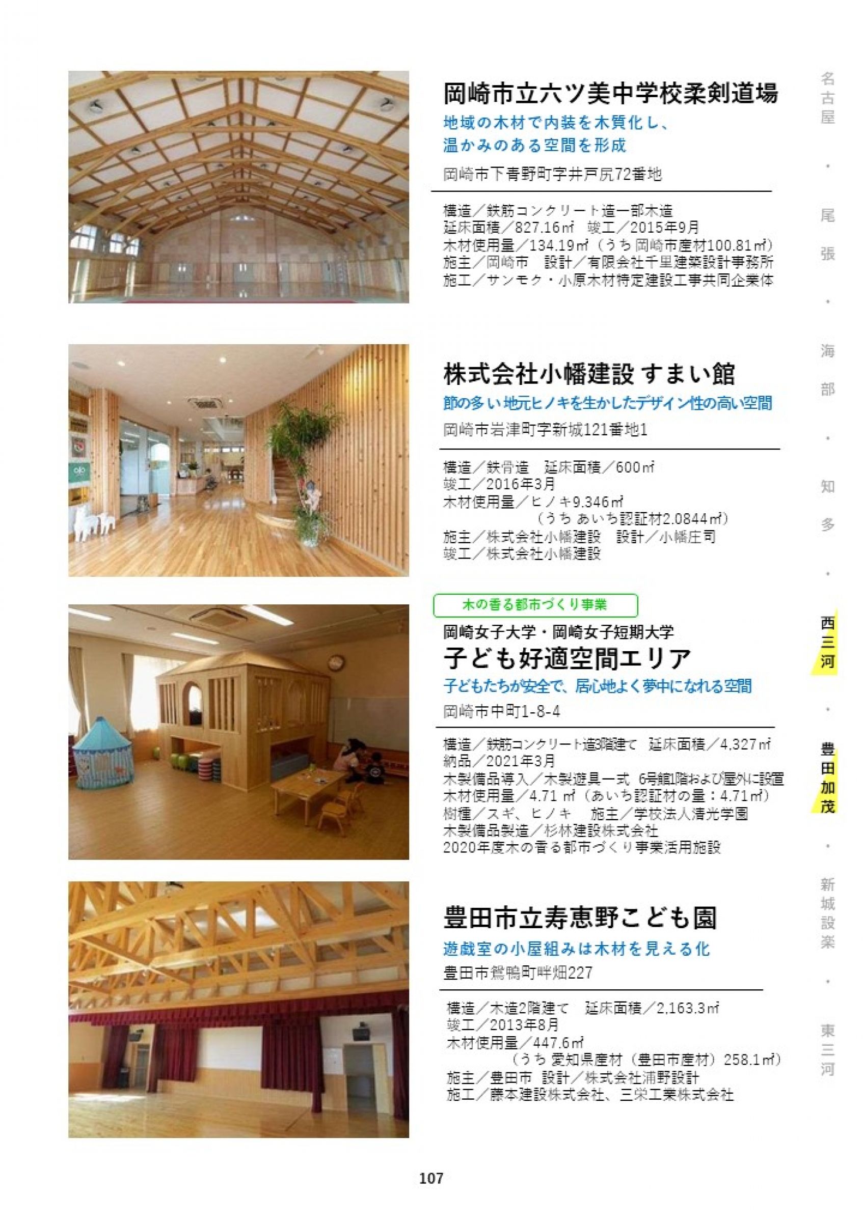 ウェブブック - あいちの木材利用施設事例集2024④ 25ページ目