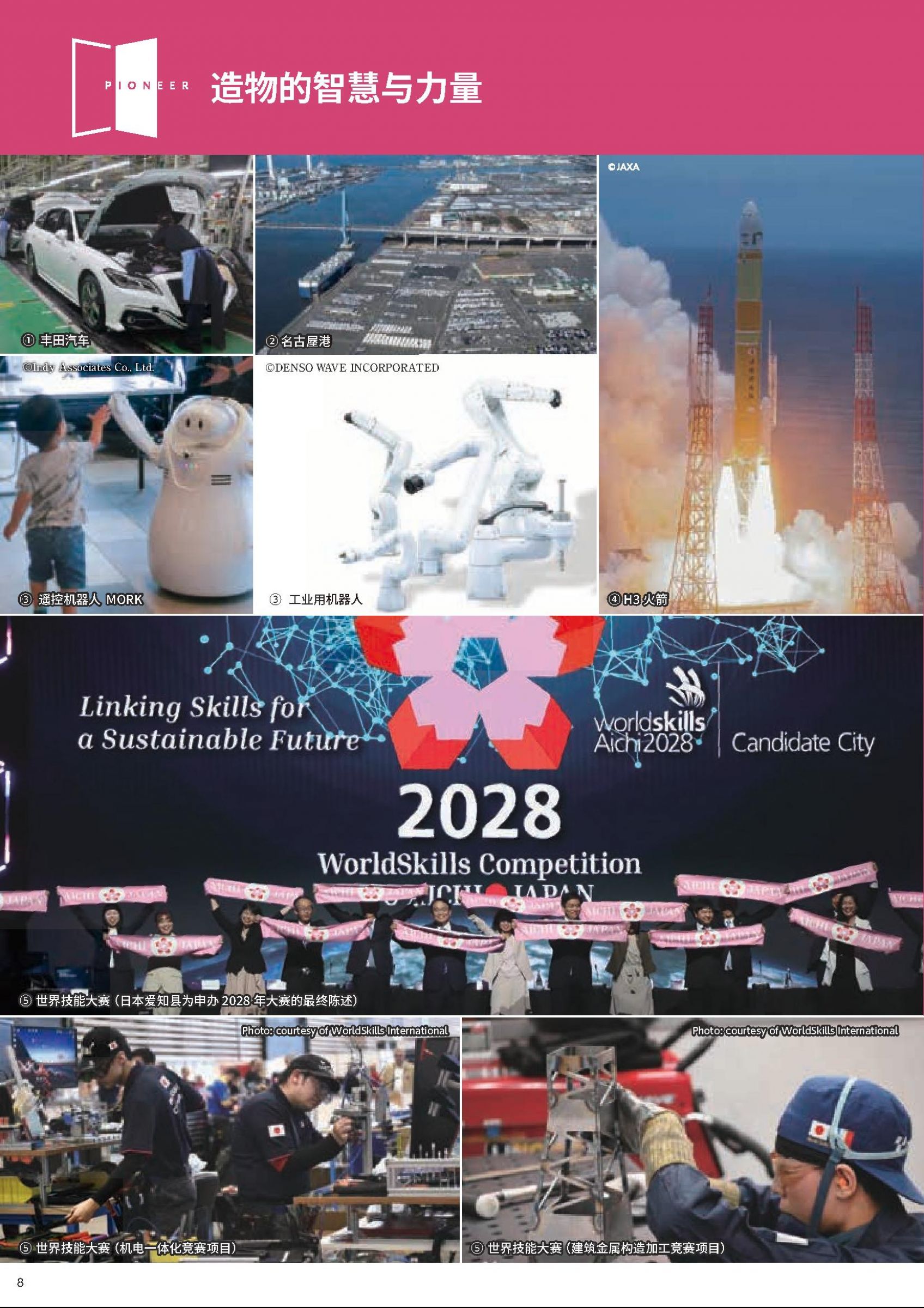 ウェブブック - 「令人惊叹的爱知 2025」（中国語版（簡体字）） 8ページ目