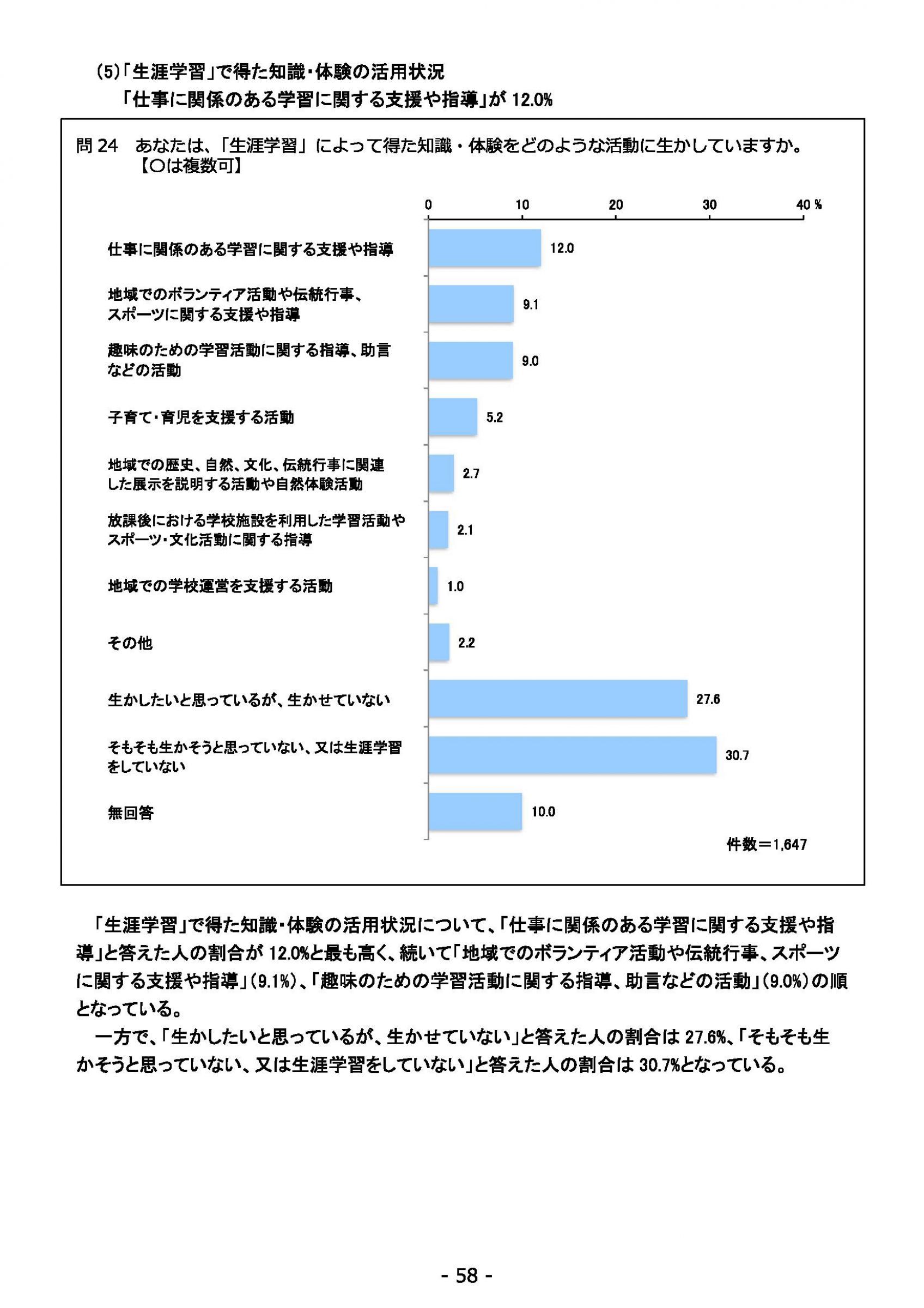 ウェブブック - 2021年度第１回県政世論調査報告書（3/6） 2ページ目