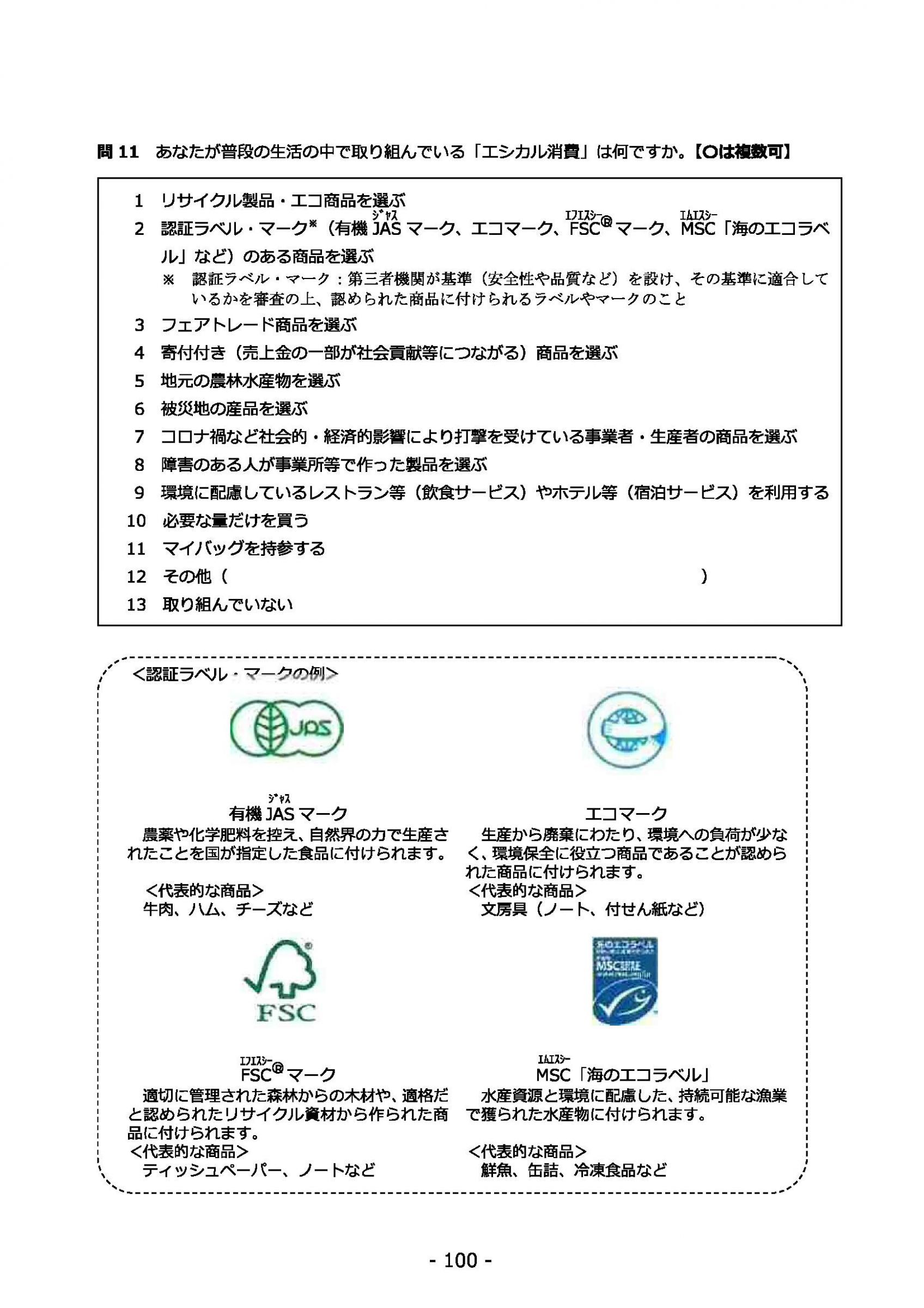 ウェブブック - 2021年度第２回県政世論調査報告（4/6） 14ページ目