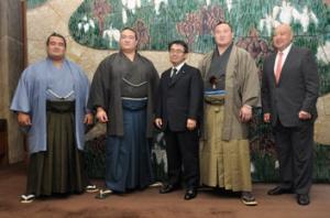 平成24年6月26日　大相撲名古屋場所関係者の表敬訪問