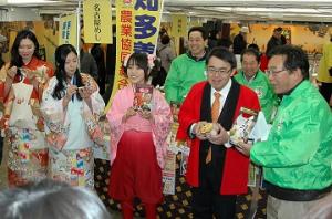 平成25年2月9日～10日　愛知県観光物産展「メグル グルメ あいち」を東京で開催しました