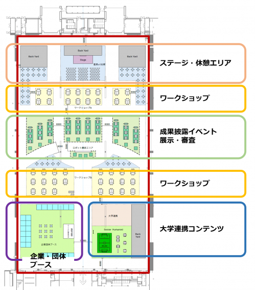 会場レイアウト
