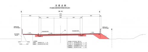 西中山越戸停車場線 越戸町　標準温暖図２