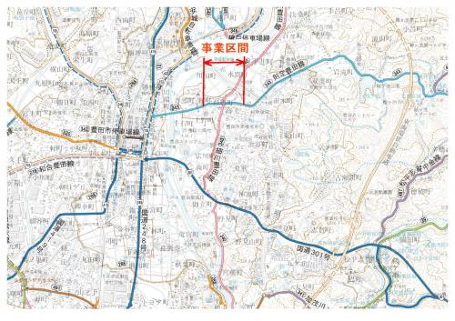 髙橋町　位置図