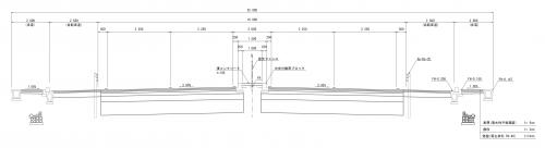 髙橋町　標準横断図