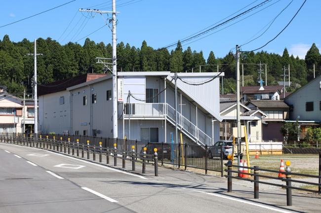 広報展示室外の写真