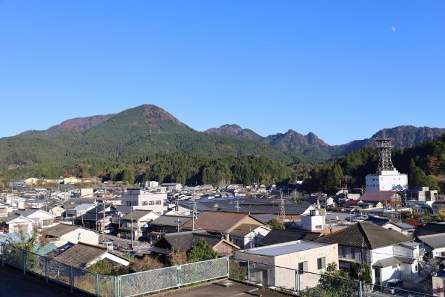 福田寺から見える町なみ