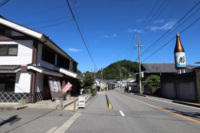 国道257号田口の様子