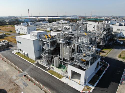 衣浦西部浄化センター第１期共同汚泥処理施設の写真です