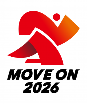 「MOVE ON 2026」ロゴマーク