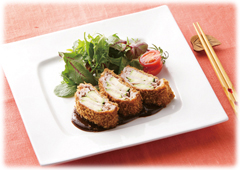 ミルフィーユ味噌カツ