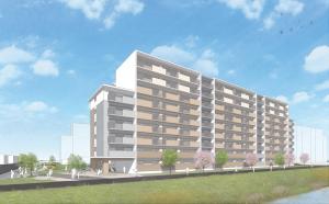 県営岩田住宅イメージ図