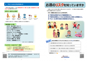 お酒のリスクを知っていますか1