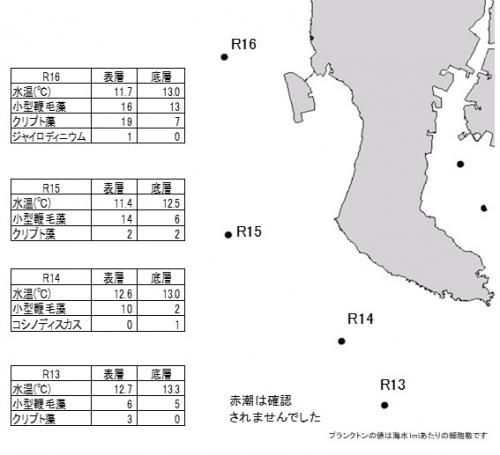 伊勢湾赤潮情報