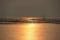 【一色町】一色港の夕焼け3