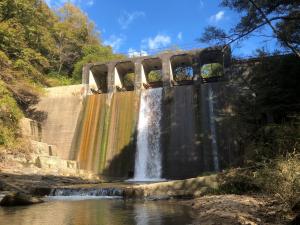 現在の山口堰堤