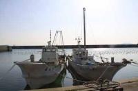 【蒲郡市】形原漁港に停泊する漁船