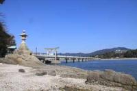 【蒲郡市】竹島から見た桟橋