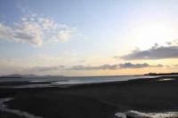 【豊橋市】豊川河口の風景（夕暮れ）