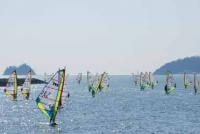 【蒲郡市】ウインドサーフィン（星越海岸）1