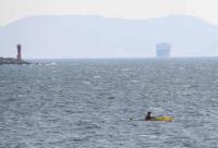 【幡豆町】寺部海岸沖でシーカヤック