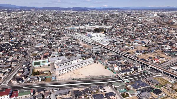 布袋駅及び一般国道１５５号