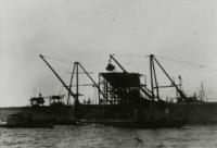 粘土揚陸（昭和30年ごろ）