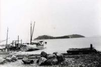 桑畑石積場（昭和30年頃）