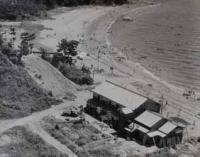 初期の西浦温泉（昭和30年8月）