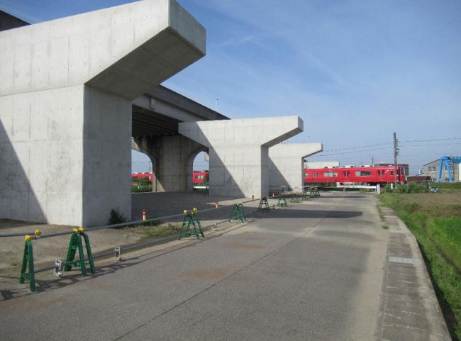 一般県道蒲郡碧南線 川口跨線橋