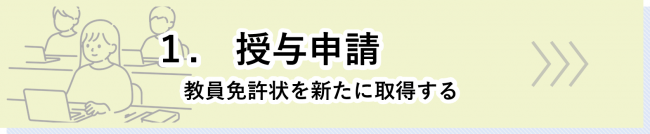 授与申請のページはこちら