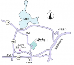 小牧大山所在地