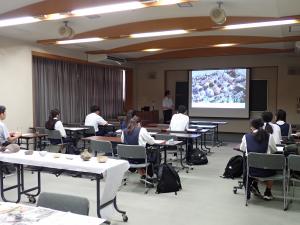 講義の様子です。