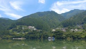 旧富山村全体図