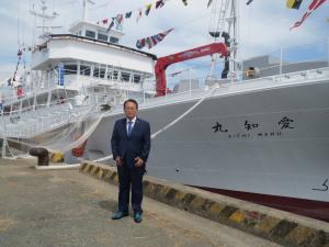 「愛知丸」竣工式②