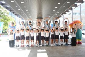 秋の全国交通安全運動出発式