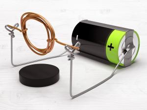 電動コイルで絵を動かそう