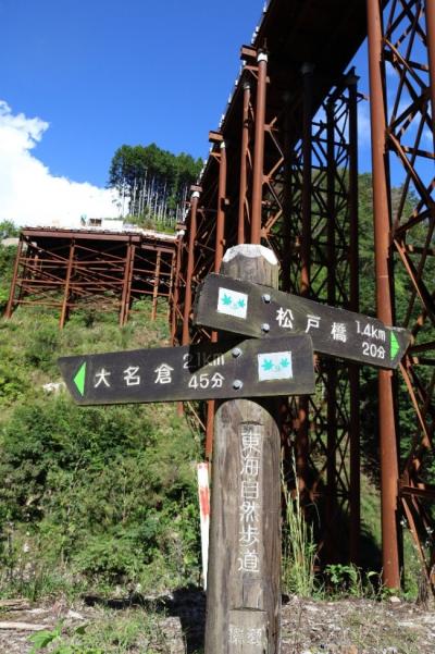 東海自然歩道の案内標識