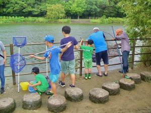 生き物観察会(大府市奥池)